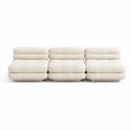 Modulares Stoff Sofa Set 3-teilig Beige